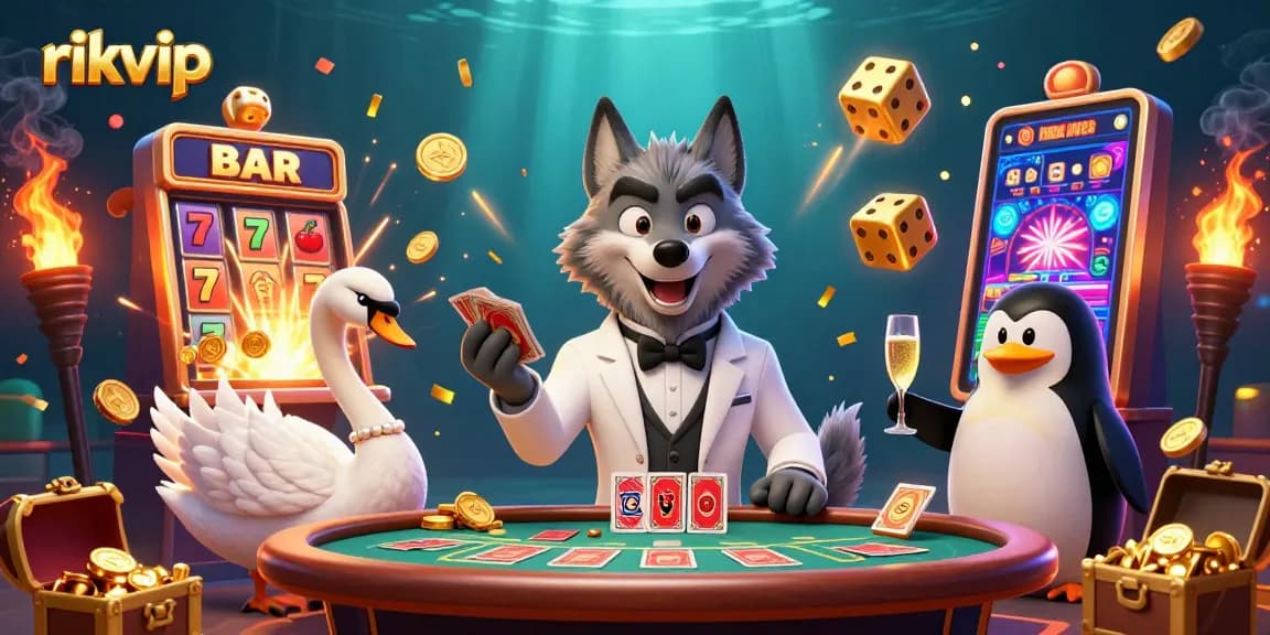 Experience thrilling action at rikvip with lively characters and exciting casino elements.