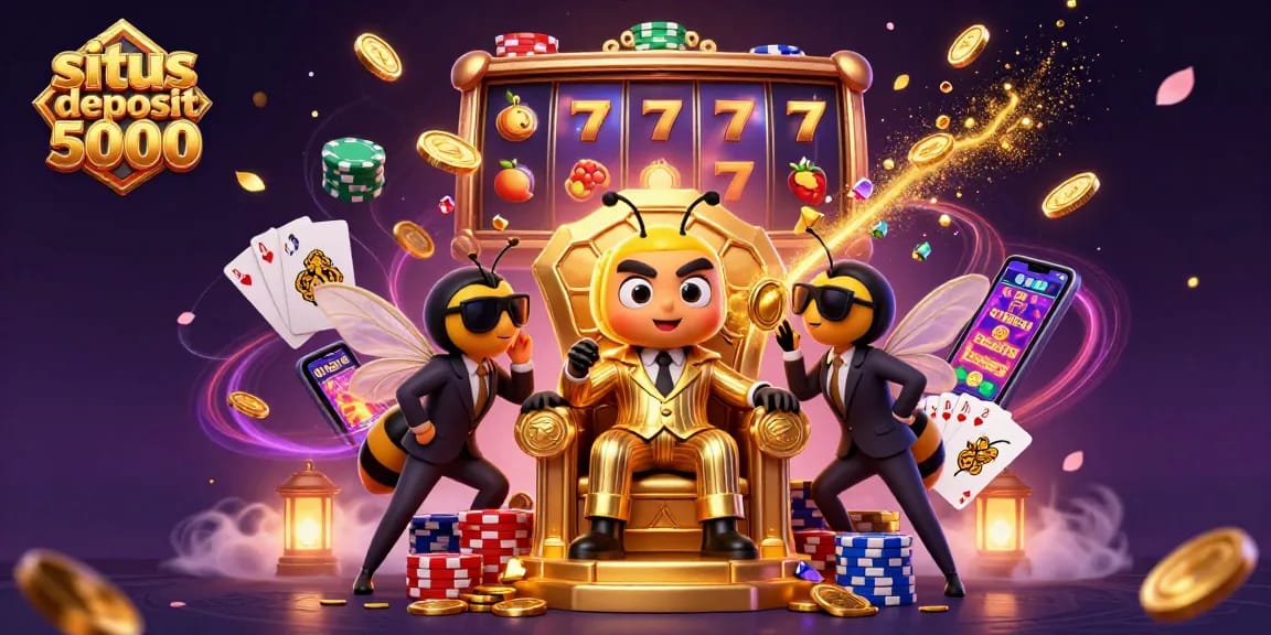 Experience the excitement of situs deposit 5000 with vibrant casino visuals and dynamic gameplay elements.