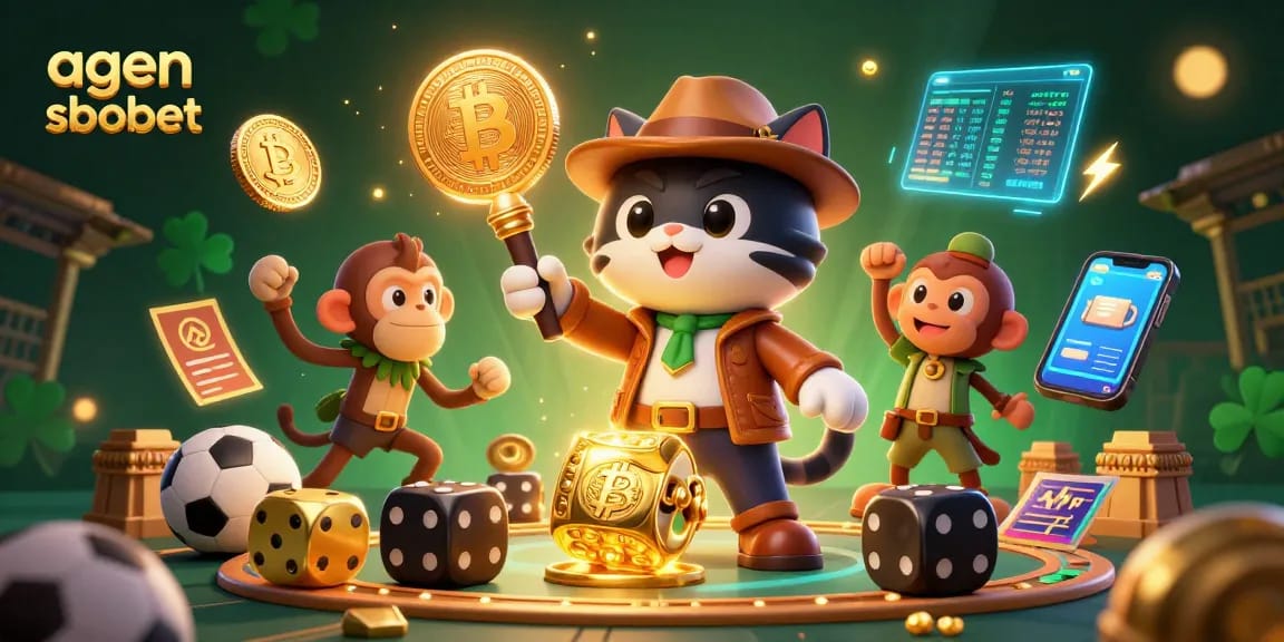 Experience thrilling sports betting with agen sbobet in this vibrant 3D casino adventure