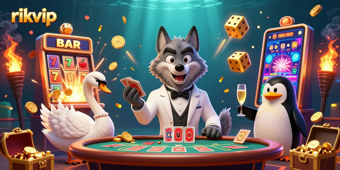 Experience thrilling action at rikvip with lively characters and exciting casino elements.