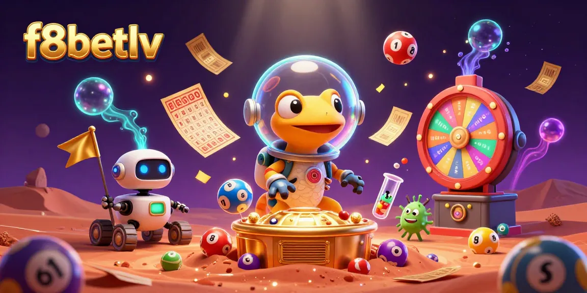 Experience the excitement of f8betlv with a vibrant casino atmosphere in a stunning Martian scene.