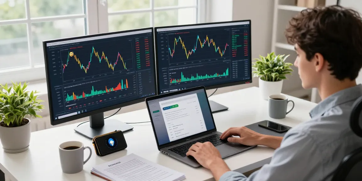 محامي احتيال العملات المشفرة يقدم استشارات في بيئة تكنولوجيا حديثة تشمل محفظات رقمية وتداول بيتكوين.