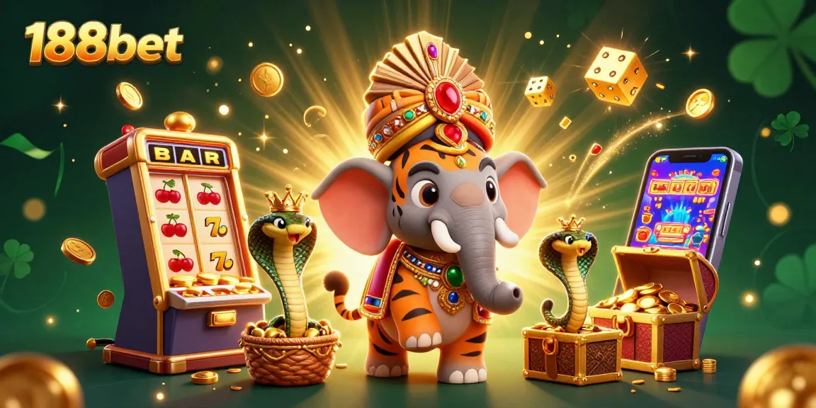 Spin the reels of 188bet with excitement as treasures and jackpots burst from the action!