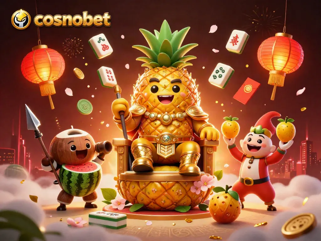 Experience thrilling gaming action with cosmobet in a vibrant 3D casino scene full of dynamic elements.