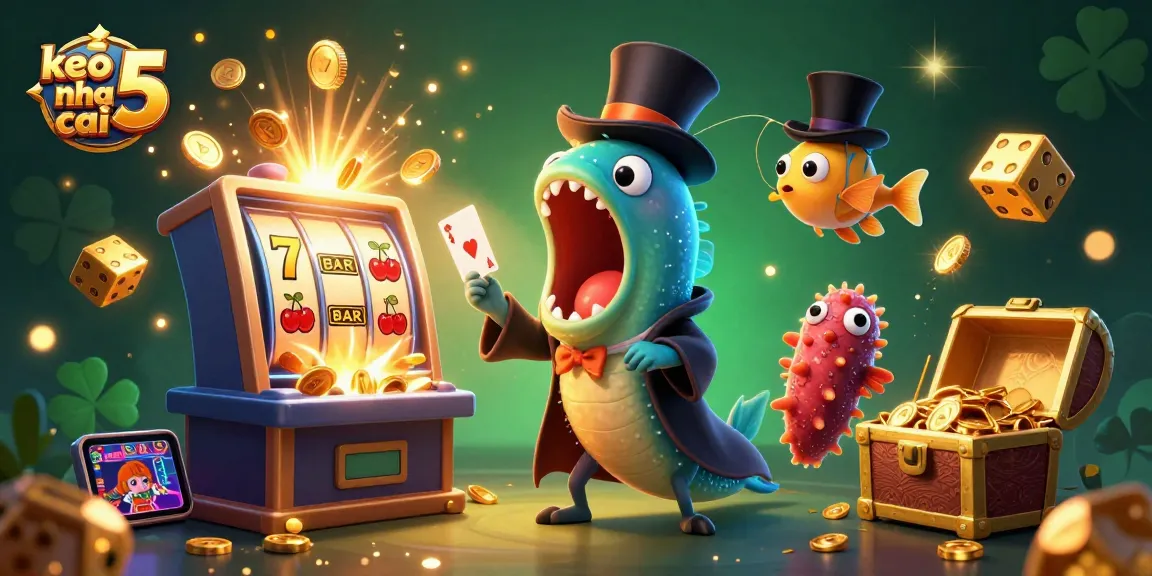 Get winning strategies with keo nha cai 5's colorful jackpot scene and dynamic casino elements.