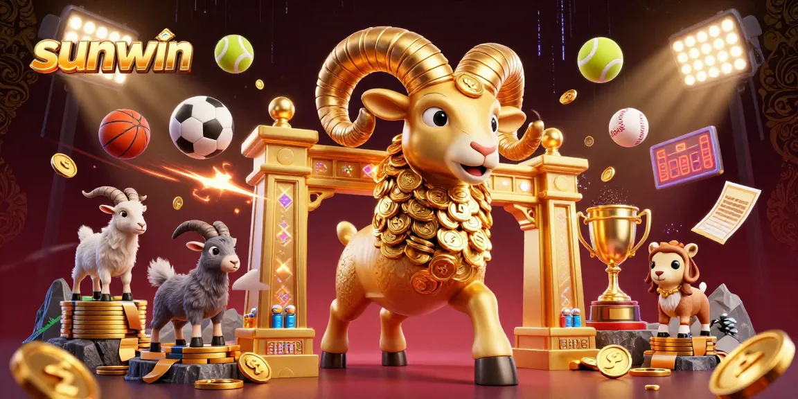 Bet on sunwin tải with dynamic visuals of thrilling 3D casino elements and sports action.
