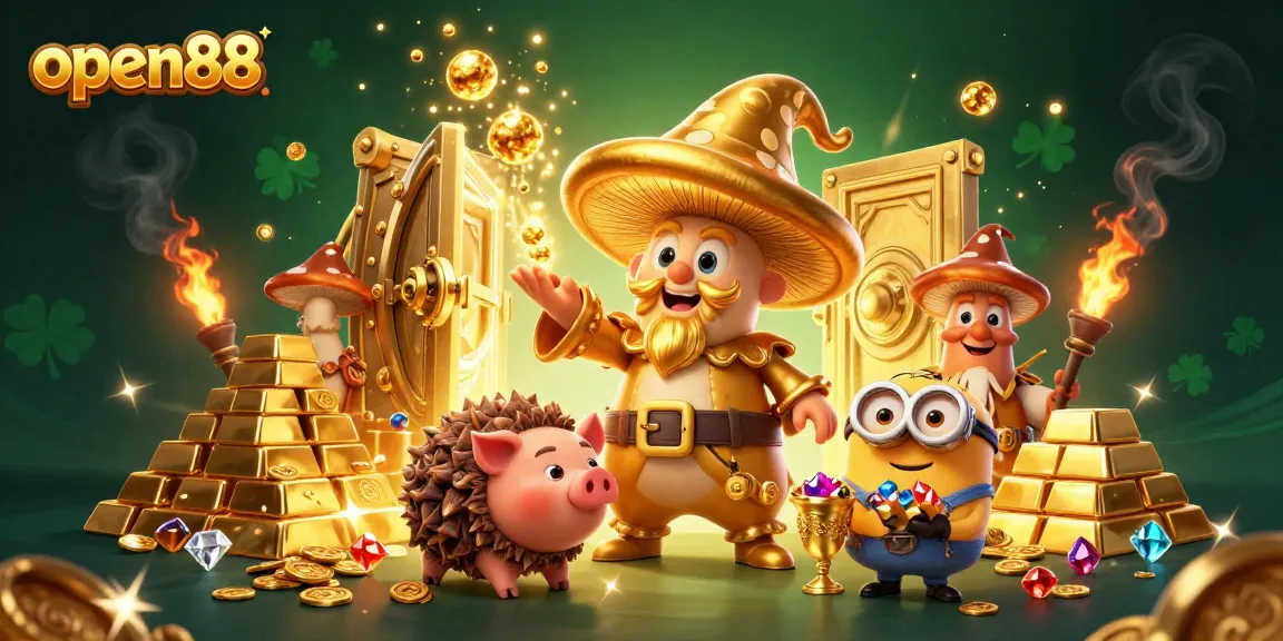 Spin to win with open88's magical casino experience featuring riches galore!