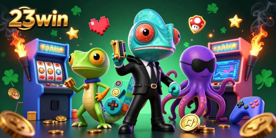 Experience thrilling gameplay at 23win with immersive slot machines and vibrant casino atmosphere.
