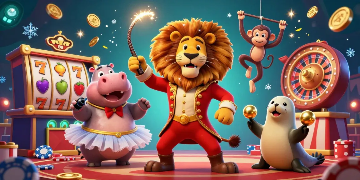 Experience the thrill of Win678 with captivating 3D casino characters in an exciting gaming scene.